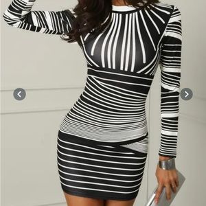 ❌FINAL WINTER SALE ❤️ BRAND NEW ❤️ zipper back stretchy dress .